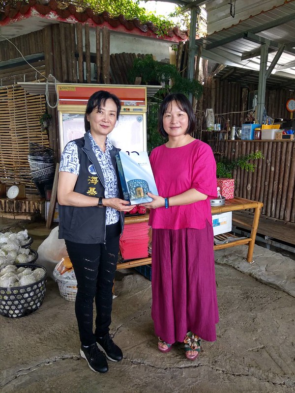 108年7月，海基会参加移民署关怀新住民行动服务列车活动