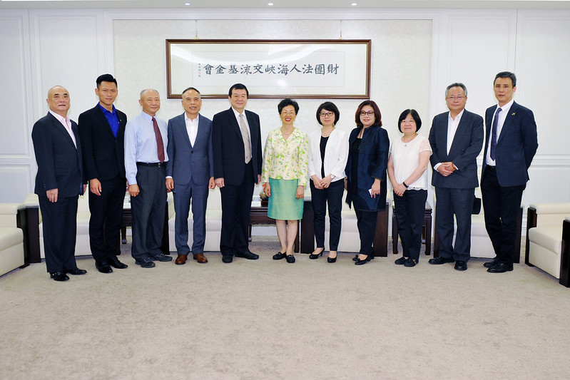 107年5月17日，中華民國旅行商業同業公會全國聯合會來會拜會