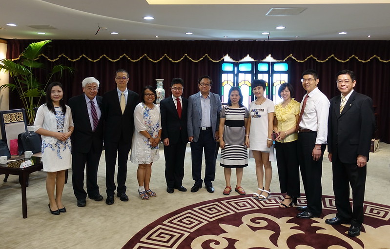 106年8月30日，海基會舉辦「中區陸配團體負責人座談聯誼活動」