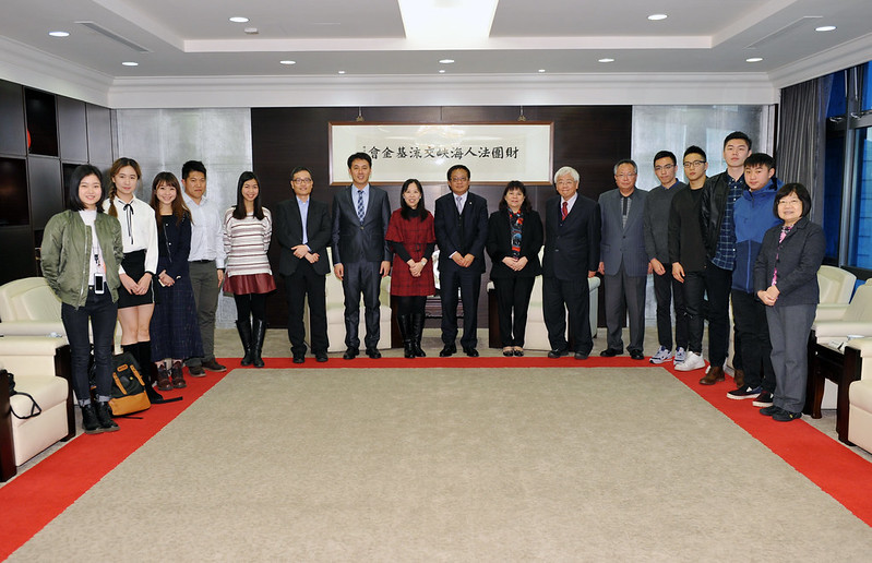 106年2月2日，柯承亨秘書長會晤中華兩岸交流促進會成員