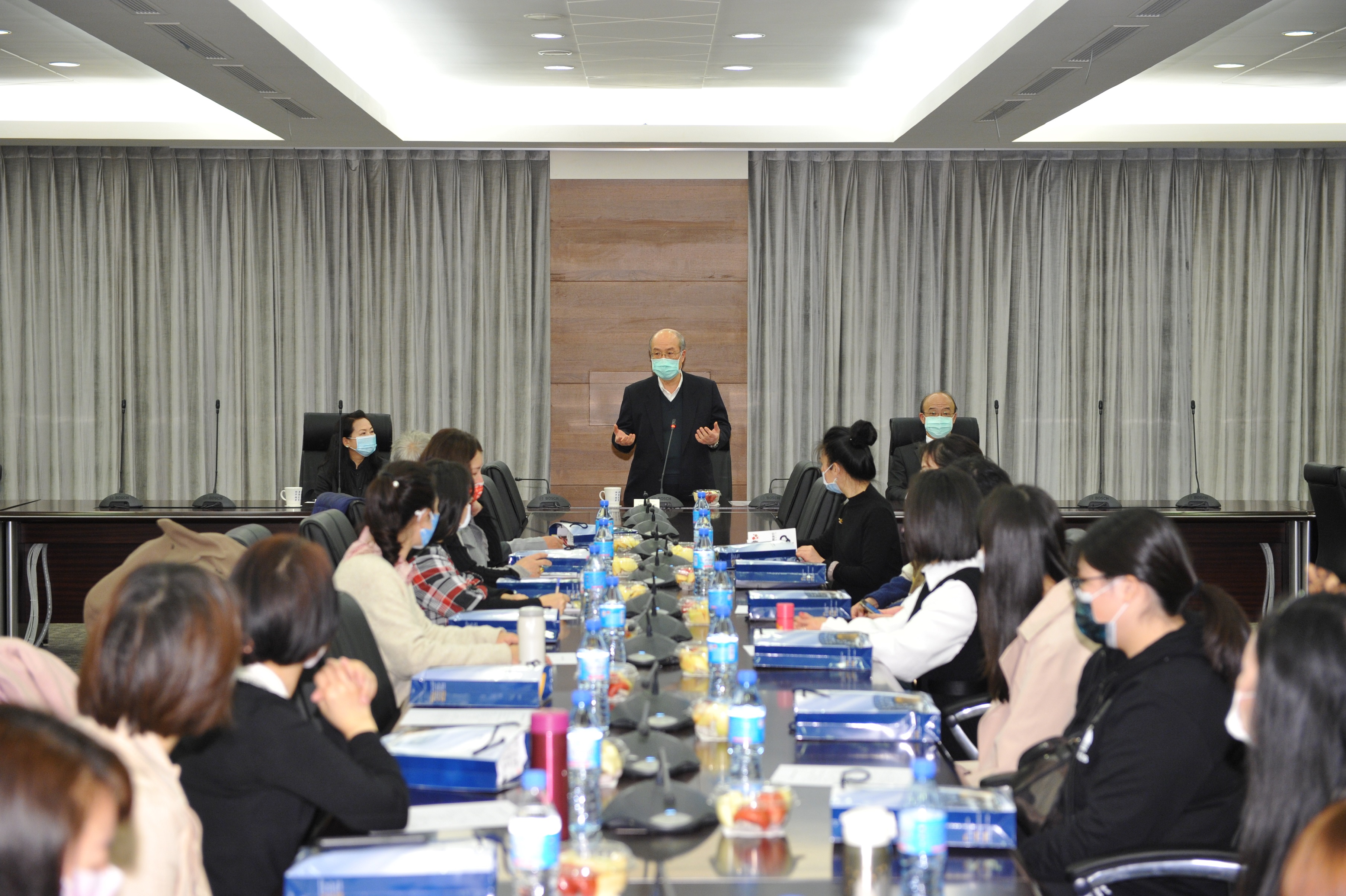 110年1月20日，「臺灣新住民發展協會」至海基會參訪與交流座談