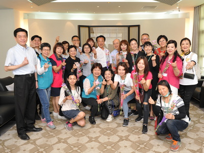 110年5月7日，海基會關懷嘉義陸配姊妹