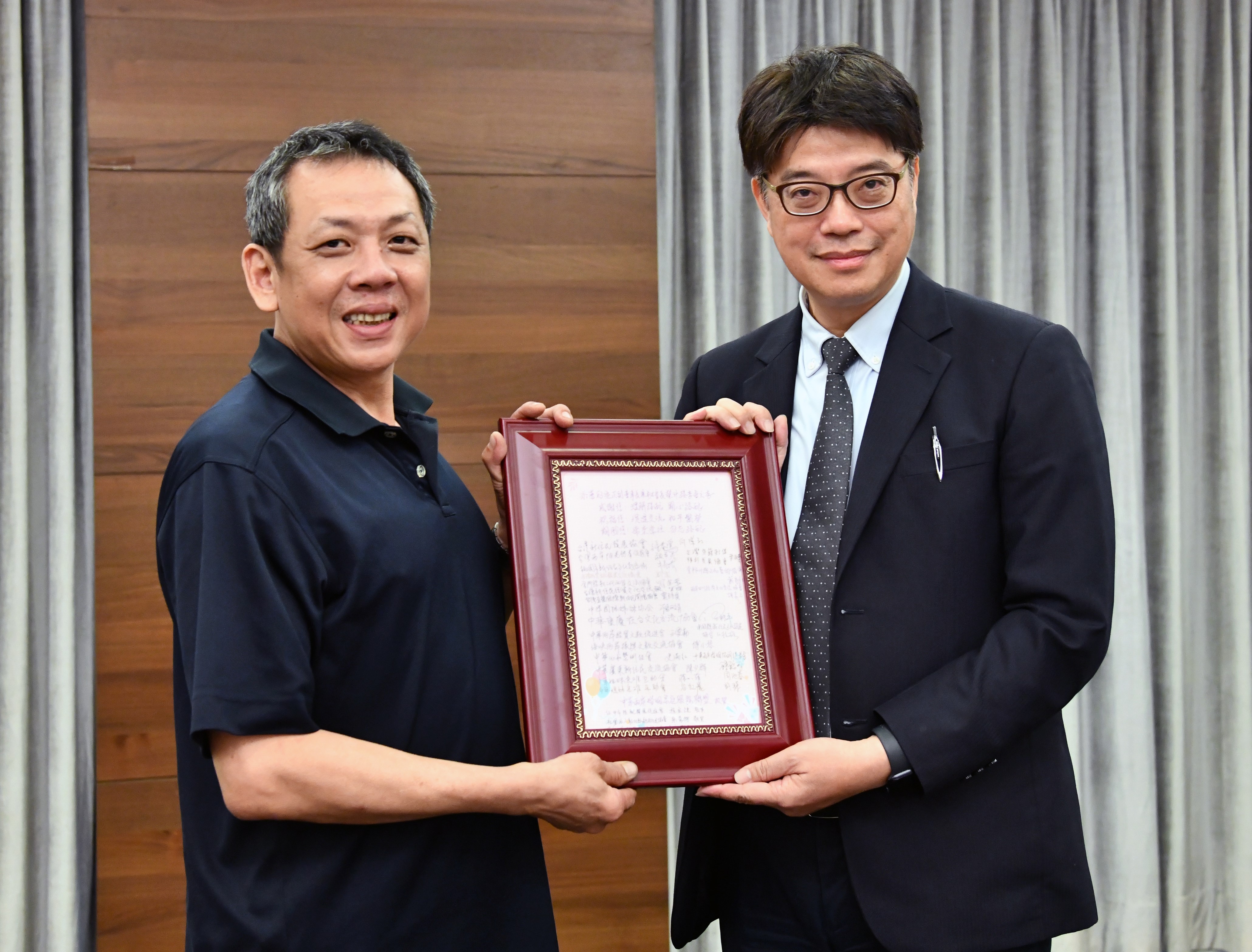 113年5月10日，「中華兩岸婚姻家庭服務聯盟」至海基會參訪與交流座談