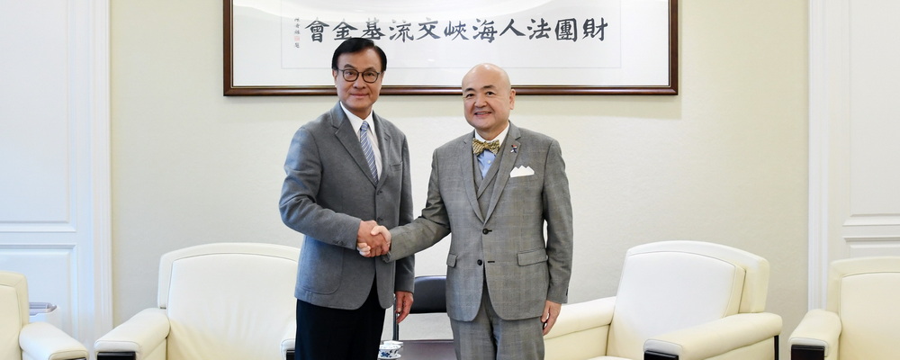 115年2月6日，蘇嘉全董事長會見日本台灣交流協會片山和之代表